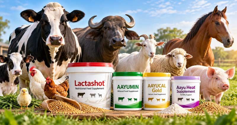 Nutritional Products for Cattle, Poultry, and Other Livestock